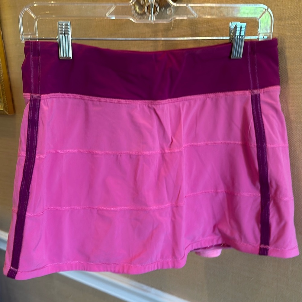 Lululemon Light Pink tennis skort.
